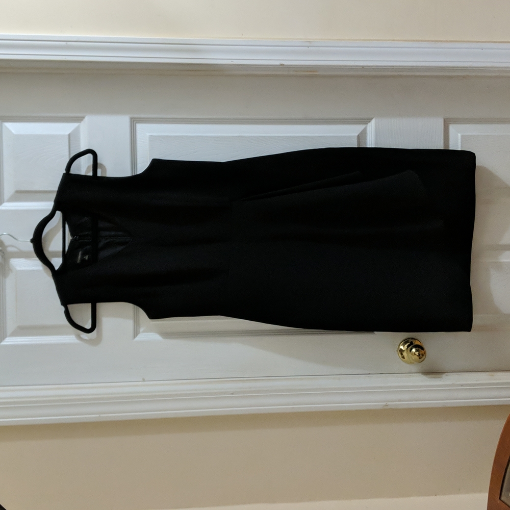 Talbot's black cocktail dress